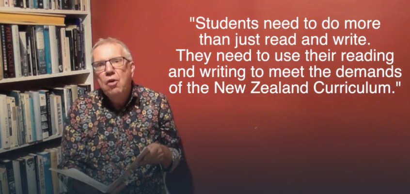 Murray Talks Literacy Across the Curriculum