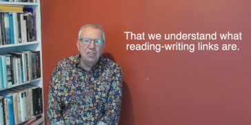 Murray Talks Making Reading Writing Links