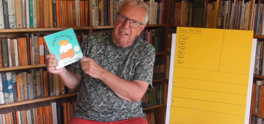 Murray Gadd reads Stack-the-Cats-for-NE-students