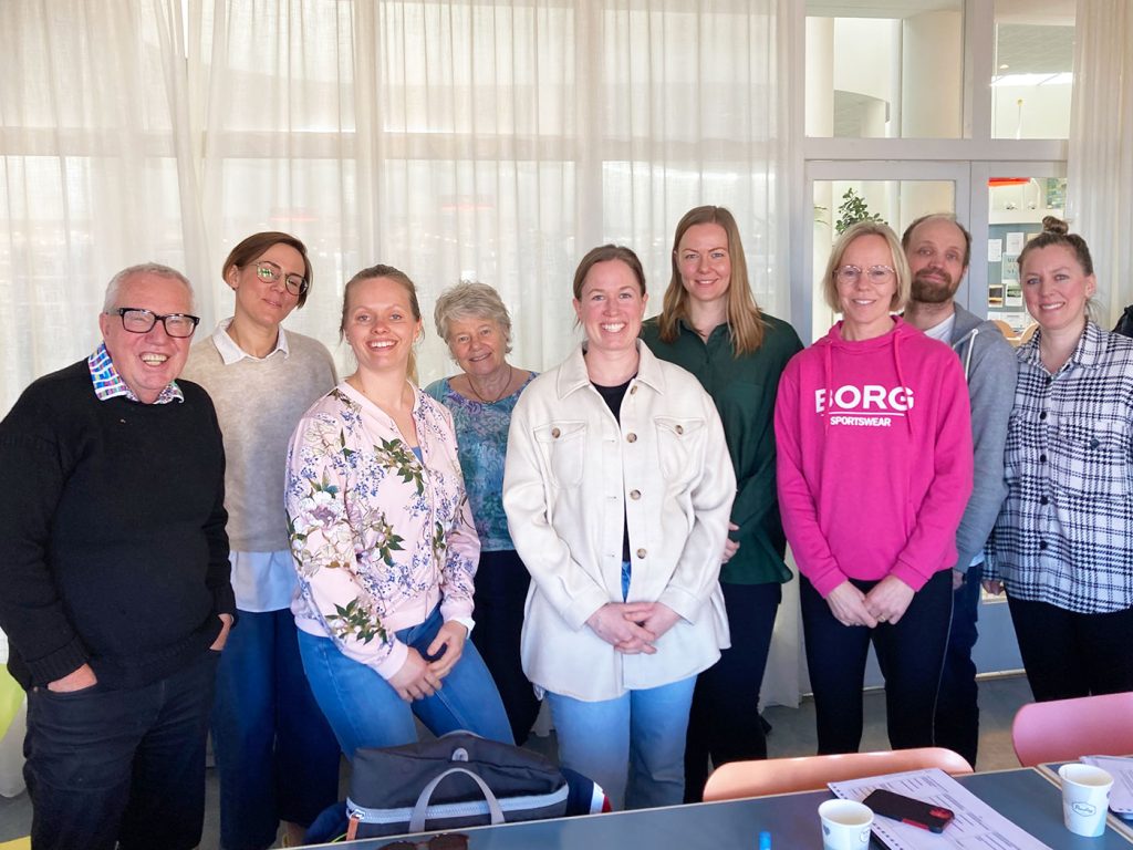 Teachers from Mariehamn (Åland) and Dr Murray Gadd from New Zealand