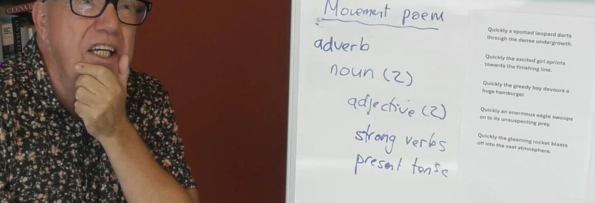 Murray Gadd writes a movement poem